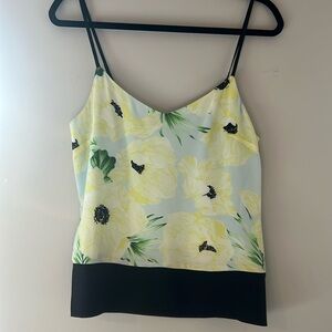 New - French Connection silk camisole.  Pretty floral print. Size 6.